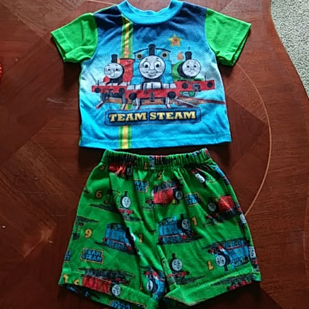 Toddler Thomas the Tank Engine jammies